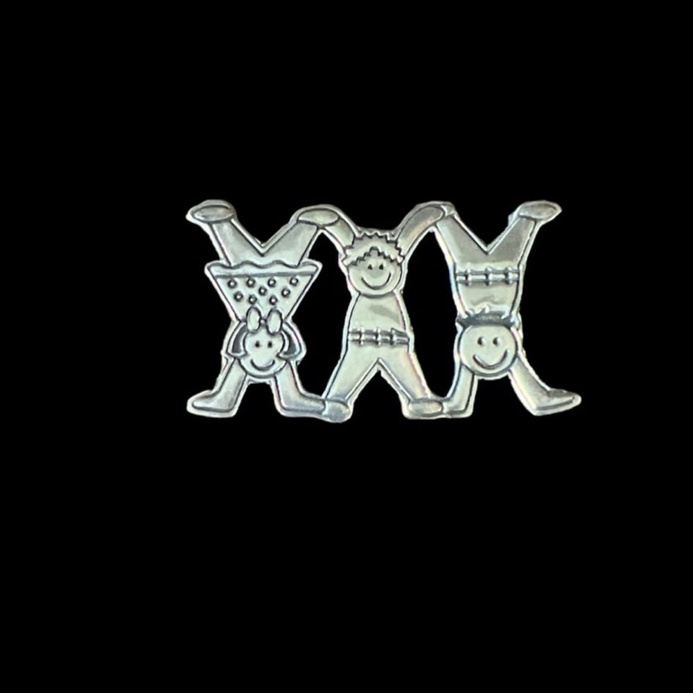 Vintage OEFS Sterling silver brooch